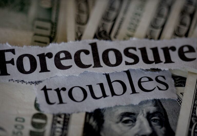 foreclosure troubles